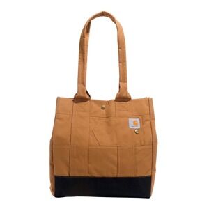 Carhartt Vertical Snap Tote Bag, Carhartt Brown - NWT